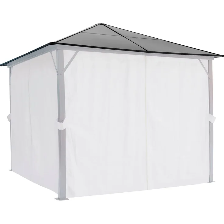KONIFERA Pavillon-Ersatzdach Aruba 2.0, 6mm Polycarbonat-Dachplatten, quadratisch, 300x300 cm