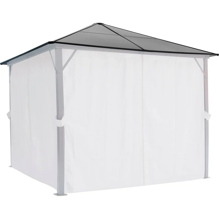 KONIFERA Pavillon-Ersatzdach Aruba 2.0, 6mm Polycarbonat-Dachplatten, quadratisch, 300x300 cm