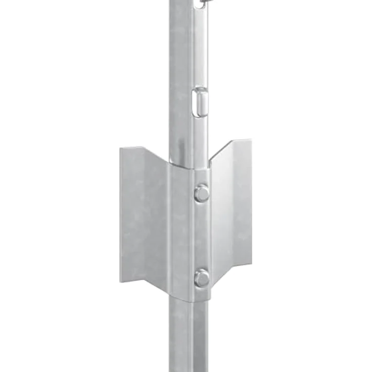 vidaXL Zaunpfosten U-Kanal, 5 Stück, 40 cm, verzinkter Stahl, silber – Bild 4