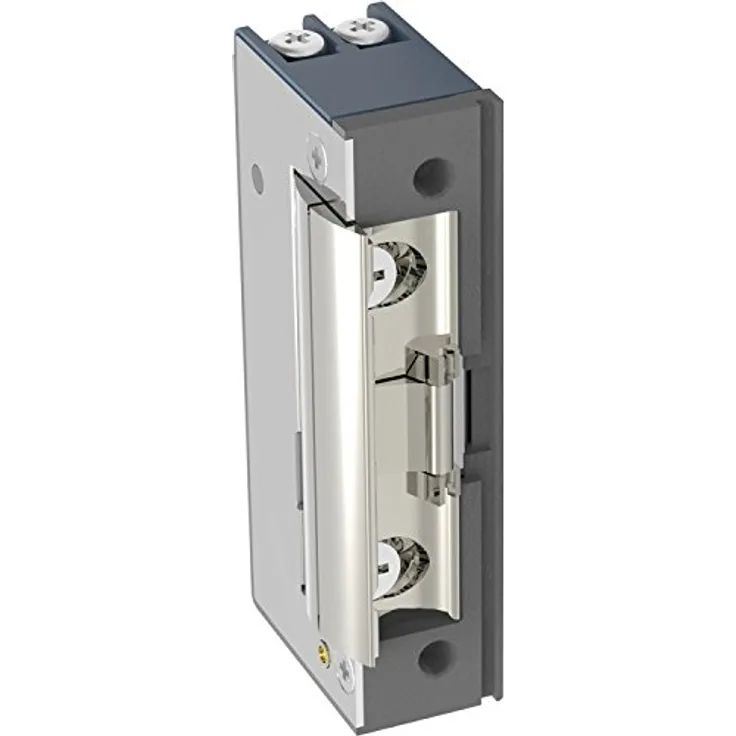 Magni E-Öffner 5U2X10, Türöffner + Türschließer mit verstellbarer Falle, 9-24V AC/DC, hohe Aufbruchfestigkeit 4800 N, DIN Links/Rechts montierbar