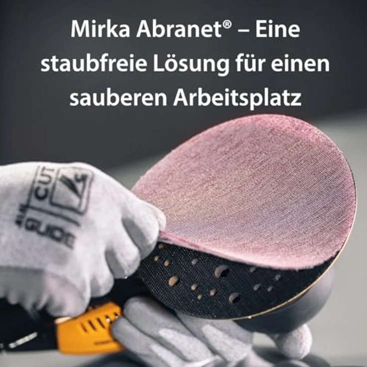 Mirka 5424105018 Schleifscheibe Abranet 150 mm Korn 180 Inhalt 50 Stück – Bild 4