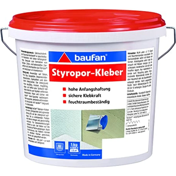 Baufan Styroporkleber 7,0 Kg – Bild 2