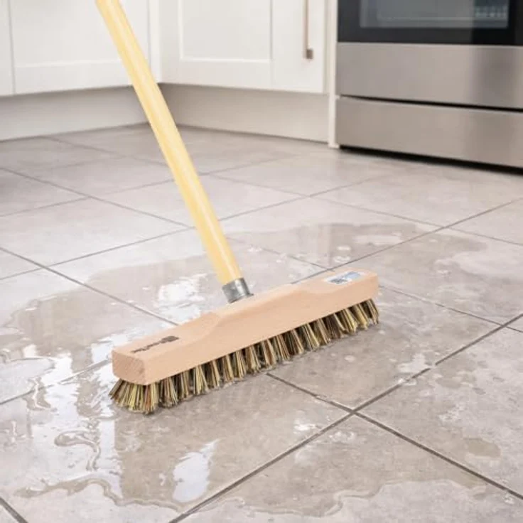 BawiTec Badewien Rheinischer Wischer mit UnionMix mit Holzstiel – Bild 4