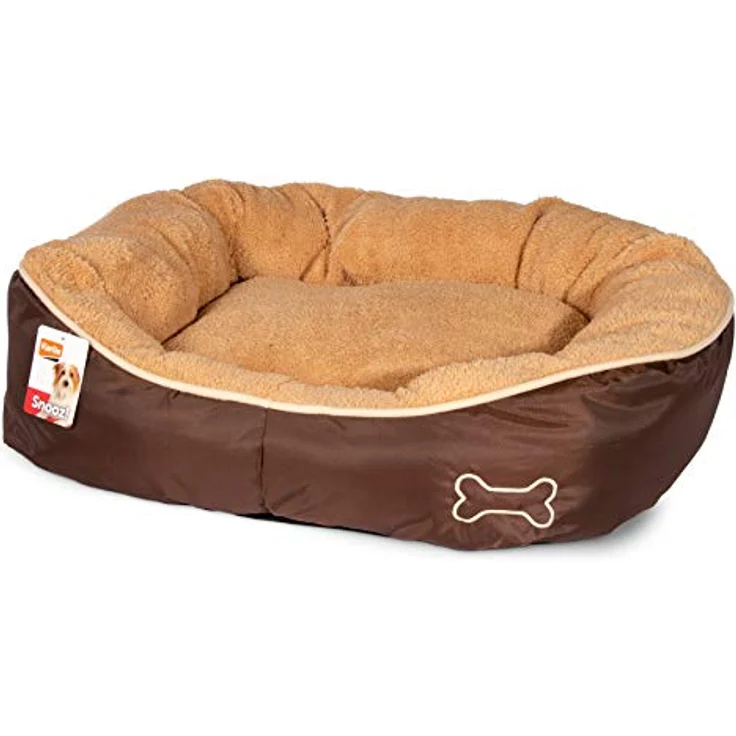 Karlie Bett Chipz, rund L: 63 cm B: 60 cm H: 20 cm beige – Bild 1