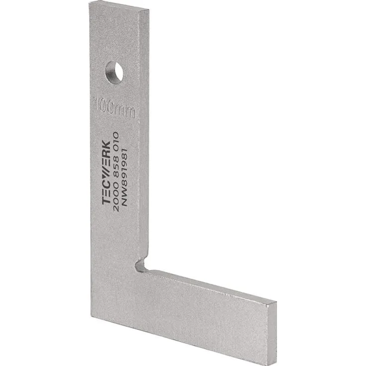 NORDWEST Schlosserwinkel Schenkel-L.250x160mm, verzinkt mit freigelegten Anschlagecken, Winkelmaß für Anreiß- und Richtarbeiten