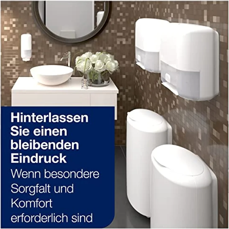Tork Matic Sensorspender für Rollenhandtücher H1, berührungsfreies Händetrocknen, verstellbare Handtuchlänge, Elevation Design, Kunststoff – Bild 8