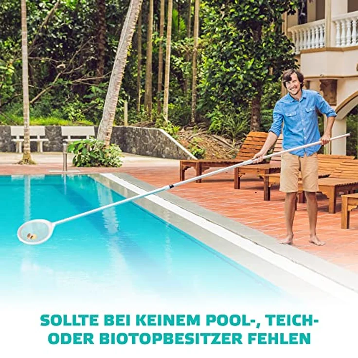 well2wellness Laubkescher Grande mit extra feinem Netz – Bild 6