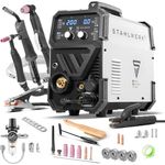 STAHLWERK Kombi Schweißgerät CTM-250 ST, 200 A, 4-in-1 Inverter für WIG, MIG/MAG, MMA und CUT-Plasmaschneiden, IP21S, 12,9 kg