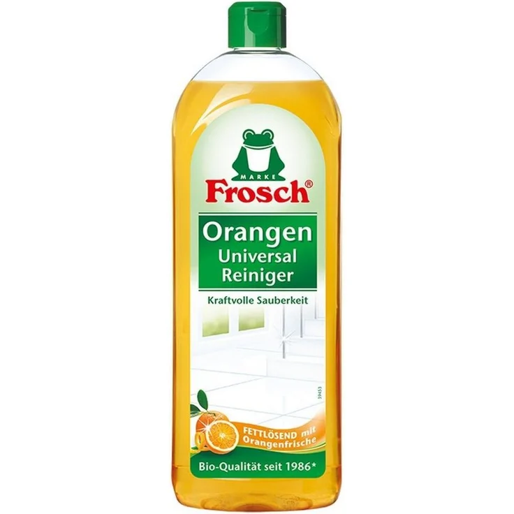 FROSCH Frosch Orangen Universal Reiniger 750 ml Allzweckreiniger mit natürlichen Orangenextrakten - Preisvergleich – Bild 1