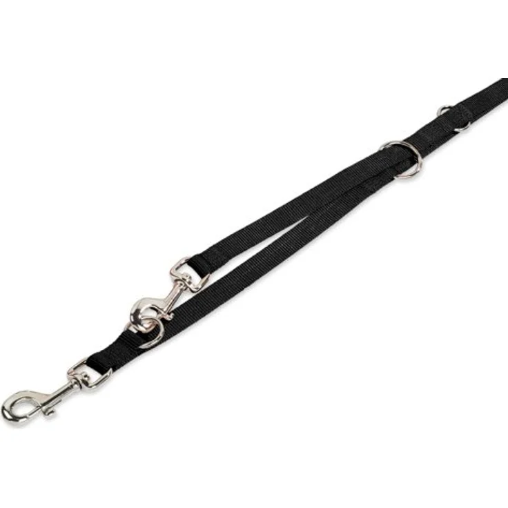 Nobby Führleine Classic, schwarz, L 200 cm, B 10 mm, 1 Stück – Bild 1