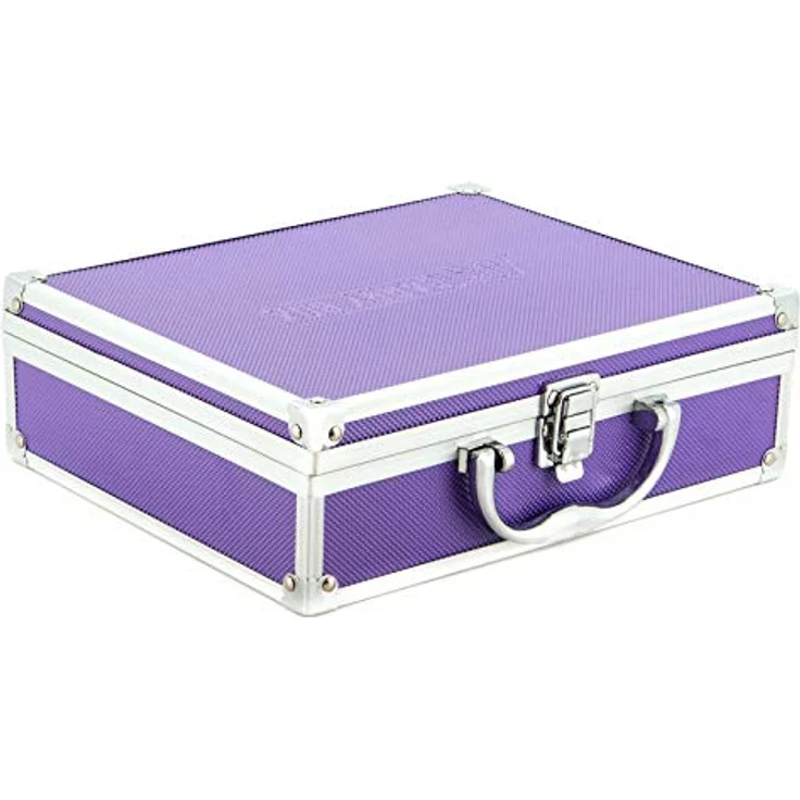 Aluminium Koffer Lila Box mit Schaumstoffeinlage 560025 – Bild 3