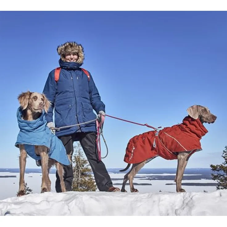 Hurtta Extreme Warmer III ECO (Cinnamon 25), Winterjacke für Hunde aus recycelten Materialien – Bild 2