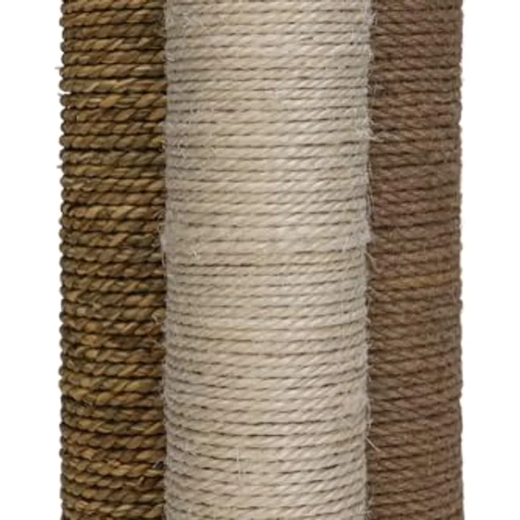 Designed by Lotte Willa (70 cm, Sand), Katzenbaum mit drei verschiedenen Kratzstämmen – Bild 6