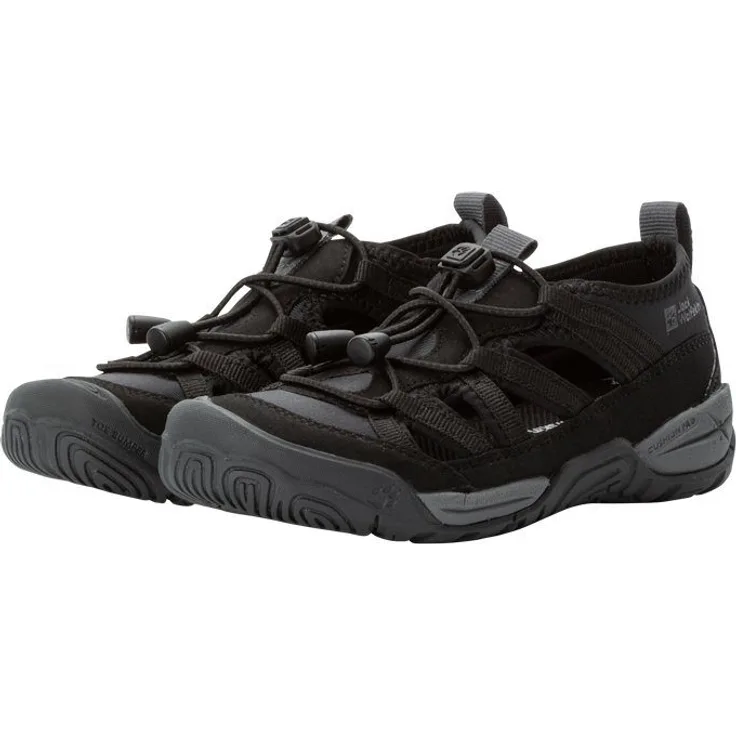 Jack Wolfskin VILLI SANDAL K Sandale, Komfortable Sicherheitssandalen für Kinder, Blau