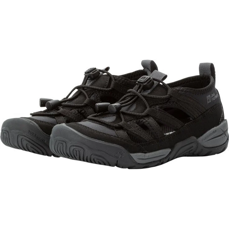 Jack Wolfskin VILLI SANDAL K Sandale, Komfortable Sicherheitssandalen für Kinder, Blau