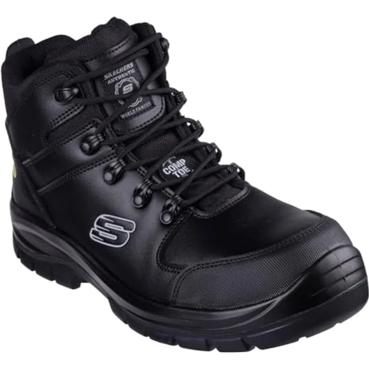 Skechers 200187EC-BLK Skechers Pending Arbeitsschuh mit Zehenschutzkappe aus Komposit – Bild 2