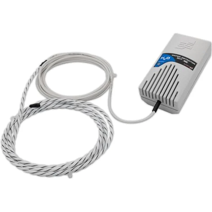 Schabus Wassermelder SHT 450, Sensorkabel 2m, Plugin-Steckdosengerät 230V, akustischer und optischer Alarm, Made in Germany – Bild 3
