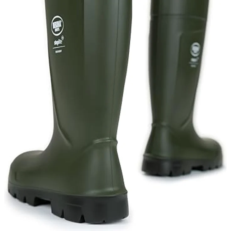 Bekina Steplite EasyGrip O4 Stiefel, grün/schwarz, EN ISO 20347:2012 O4 CI SRC, ohne Schutzkappe, Größe 48 – Bild 6