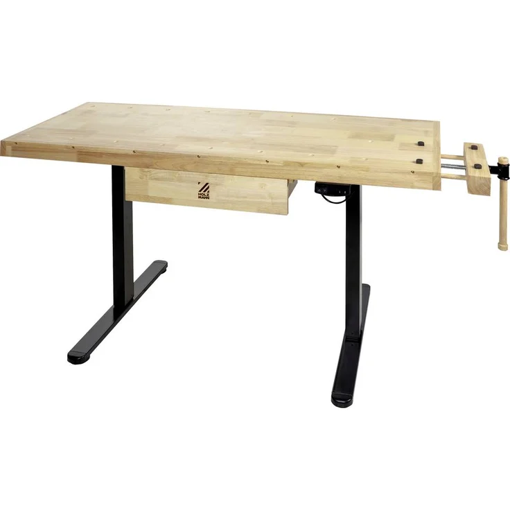 Holzmann Maschinen WB150ELIFT_230V, elektrische Hobelbank mit höhenverstellbarer Arbeitsfläche und zwei Speicherpositionen