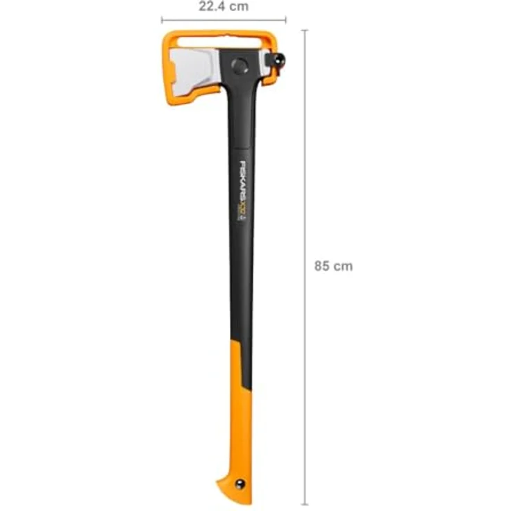 Fiskars Axt Spaltaxt X32 L, FiberComp-Stiel, doppelt gehärtete Klinge – Bild 3