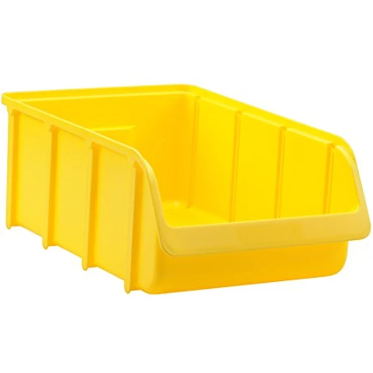 hünersdorff Sichtbox - Stapelbox - Lagerbox in Größe 5, stapelbar, Farbe: Gelb – Bild 2