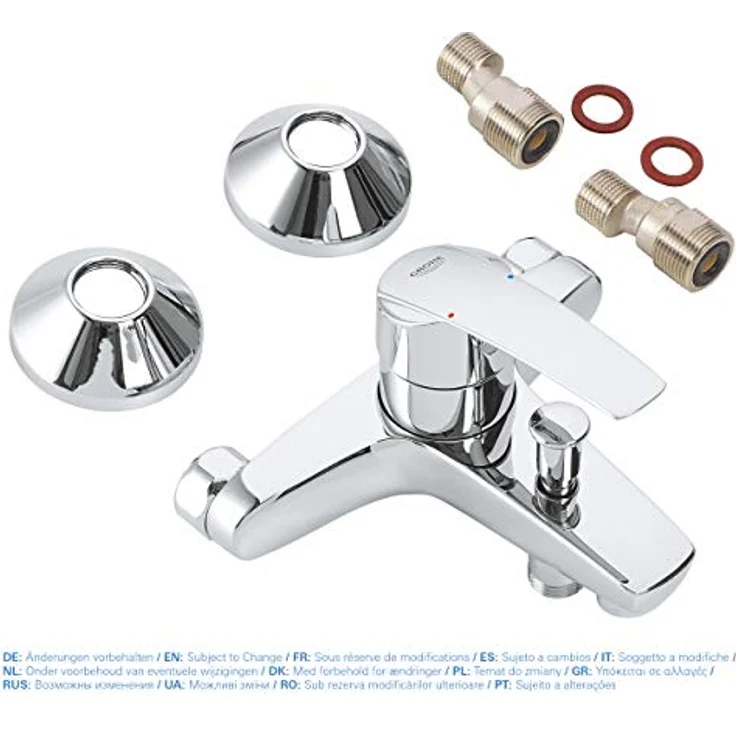 GROHE Start | Wannenarmatur mit Temperaturbegrenzer und Rückflussverhinderer | chrom | 32278001 – Bild 5