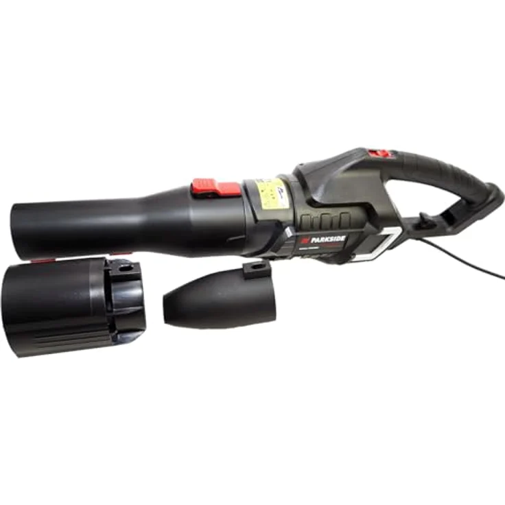 PARKSIDE PERFORMANCE® Elektro-Laubbläser Elektro-Axial-Laubbläser »PPELB 1650 A1«, inkl. Rund- und Flachdüse, 1650 W, 2 Geschwindigkeiten, blau – Bild 4