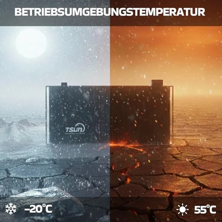 TSUN TSOL-DB2000Lite, Solarspeicher 2,01 kWh LiFePO4, Erweiterungsspeicher mit 6000 Zyklen für TSOL-DCU2000Lite – Bild 8