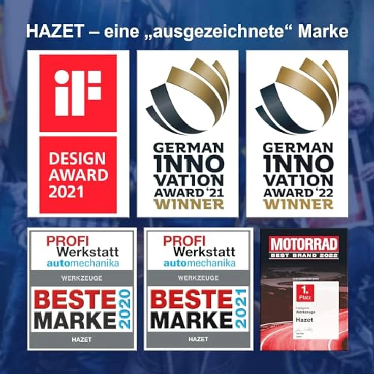 Hazet SmartCase Bit Satz, Sechskant massiv 6,3 (1-4-'-'), Schlitz Profil, Kreuzschlitz Profil PH, Pozidriv Profil PZ, Innen-Sechskant Profil, Innen TORX – Bild 6