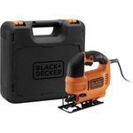 Black + Decker Pendelhubstichsäge 500W, 70mm max. Schnitttiefe, inkl. Koffer
