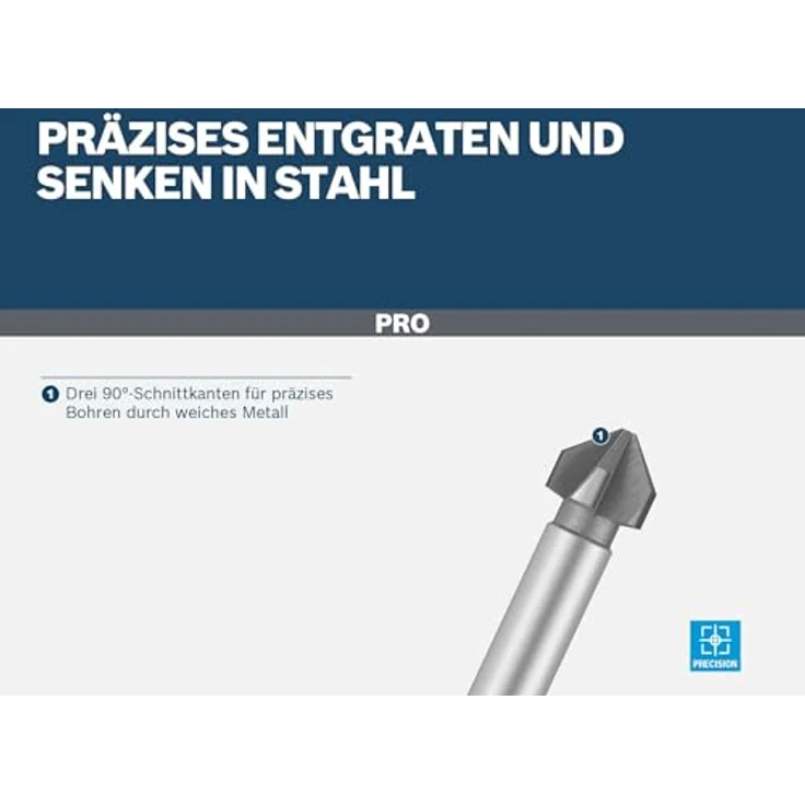 Bosch Professional Kegelsenker HSS (Ø 20 mm, 5 Schneiden) – Bild 6