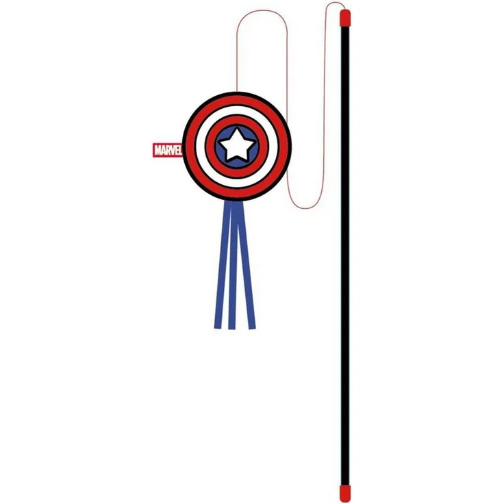 The AVENGERS Katzenspielzeug Angel, interaktives Fangspielzeug für Katzen, 46 cm, Avengers-Motive