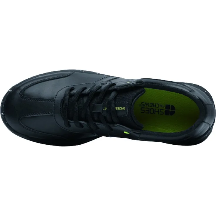 Shoes For Crews FREESTYLE II ECO, wasserabweisend, extrem rutschfest, vegan Arbeitsschuh in Schwarz, SFC-Laufsohle