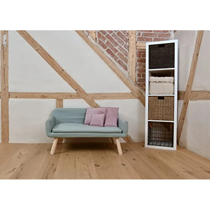 Rohrschneider Hundesofa Hundecouch Chicago-Stoff- mit Extra (Blau) – Bild 4
