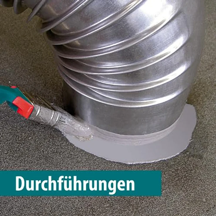 BAUFIX Multi-Dicht mittelgrau, 3 kg Dichtmasse, wasserdicht und hochflexibel für Dächer und Regenrinnen – Bild 5