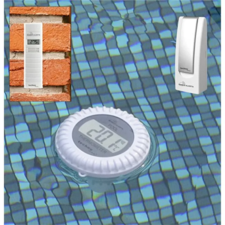 Technoline MA 10070 Mobile ALERTS Poolthermometer Set Gateway + Poolsender und Thermo-Hygro-Sender