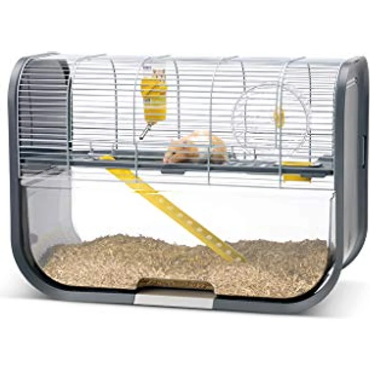Savic Moderner Hamsterkäfig Geneva grau – Bild 2