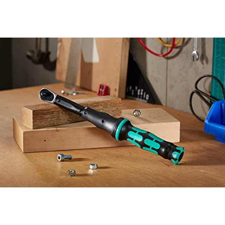 Wera 05075604001 Click-Torque A 5 Drehmomentschlüssel mit Umschaltknarre, 1 W, 1 V, 1-4'' Vierkant, 2.5-25 Nm – Bild 9
