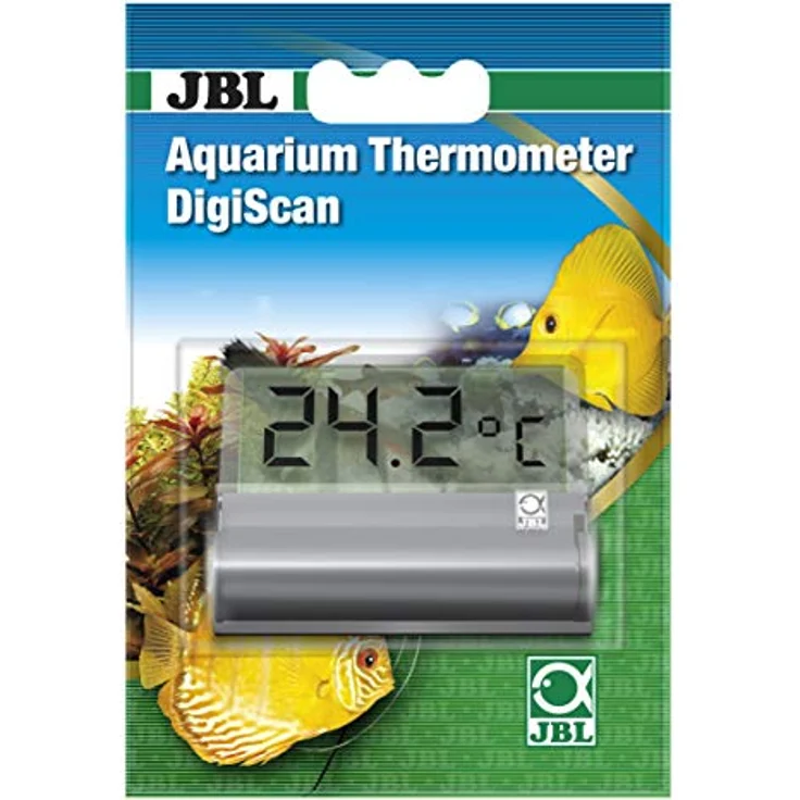JBL 6122000 DigiScan Aquarium Thermometer, Grau, 27 g (1er Pack) - Preisvergleich – Bild 1