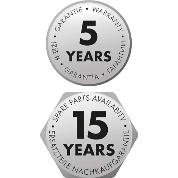 hansgrohe Ersatzteil, Secuflex Metallduschschlauch, 4-Loch Wannenarmatur, Chrom, 2,00m Länge, 1,10m maximale Ausziehlänge, G ½ x G ½ Gewinde, 5 Jahre Herstellergarantie – Bild 2