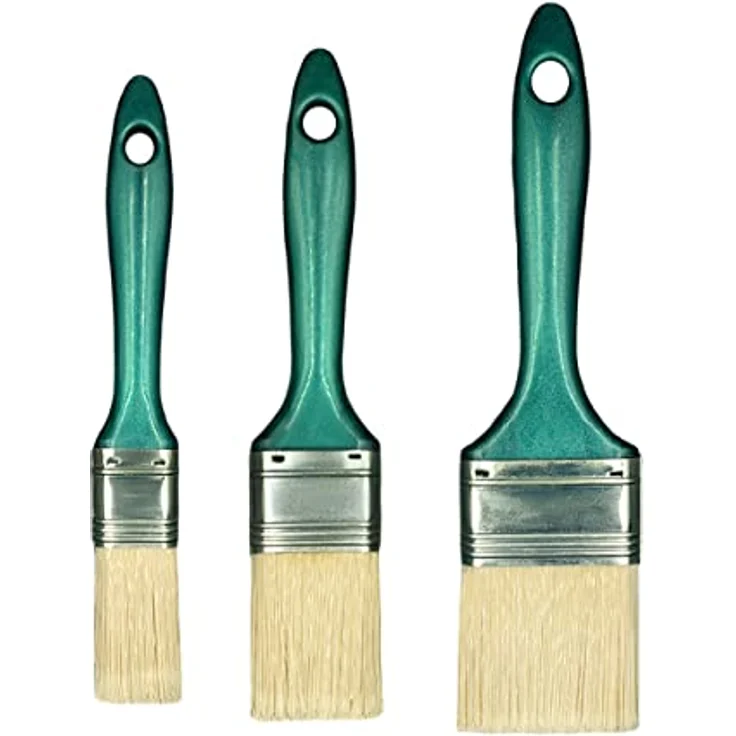 Hardy 3er-Set Pinsel 25 mm 38 mm 50 mm Serie 07 zum Malen mit jeder Farbe, insbesondere Emulsion. – Bild 1