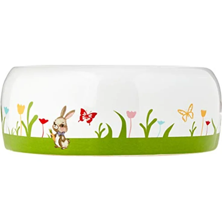 Nobby Nager Keramik-Futtertrog "Flower" weiß/bunt 500 ml – Bild 3