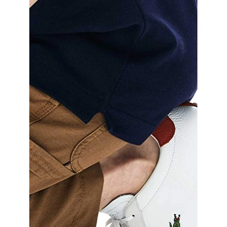 Lacoste Poloshirt 100% Baumwolle, Nachtblau, Größe L – Bild 5