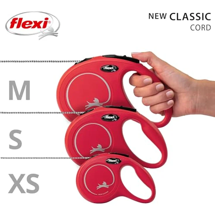 Flexi Hundeleine New Classic S Länge: 5 m, rot – Bild 6