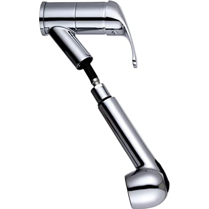 Schütte Spültischarmatur Supra chrom, Einhebelmischer mit herausziehbarer Geschirrbrause und 2-fach verstellbar – Bild 3