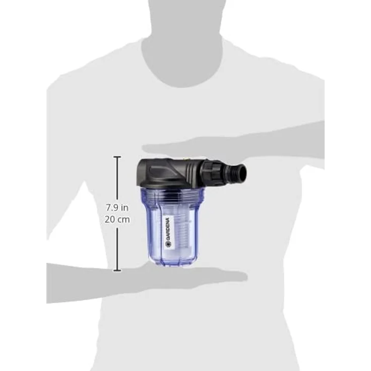Gardena Pumpen-Vorfilter 3000 l/h Wasserdurchlass (1731-20) – Bild 4