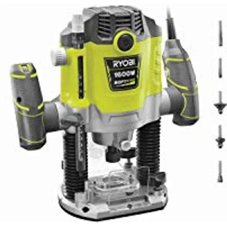 Ryobi Ryobi Oberfräse RRT1600-K, grün,schwarz, 1.600 Watt – Bild 2