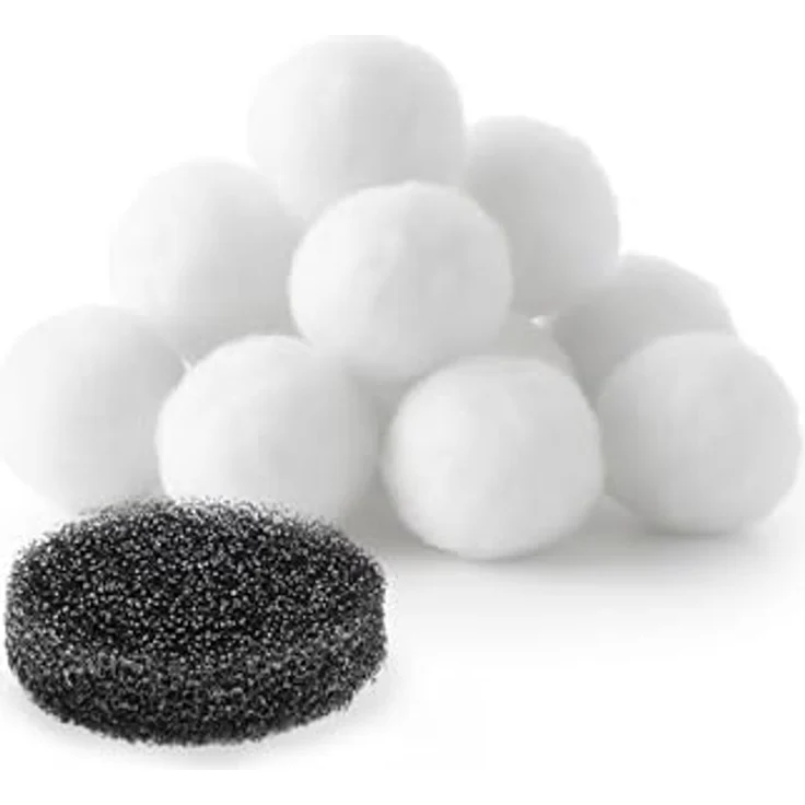 Steinbach Filter Balls, reinigende Filterbälle für Pools, kompatibel mit Kartuschenfilter Typ A, 70 g, effizient – Bild 1