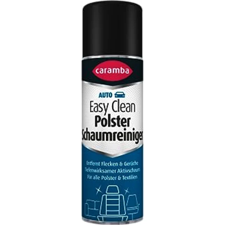 Caramba Easy Clean Polster Schaumreiniger, Spray für Autositze, Sofas, Teppiche und mehr, Reinigt Textilstoffe, Leder und Kunststoff, 300 ml – Bild 1