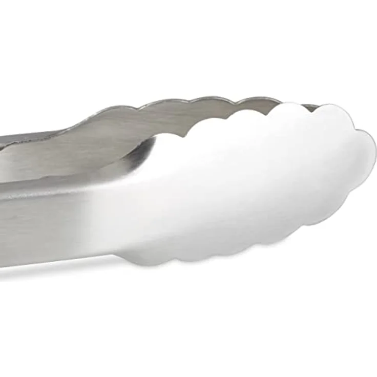 Relaxdays Grillzange, Edelstahl, 38 cm, silber – Bild 8